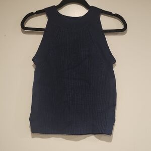 525 America Deep Blue Knit Tank Top